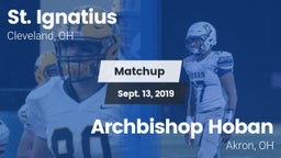 Matchup: St. Ignatius High vs. Archbishop Hoban  2019