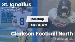 Matchup: St. Ignatius High vs. Clarkson Football North 2019