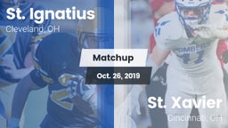 Matchup: St. Ignatius High vs. St. Xavier  2019
