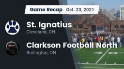 Recap: St. Ignatius  vs. Clarkson Football North 2021