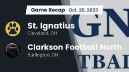 Recap: St. Ignatius vs. Clarkson Football North 2023