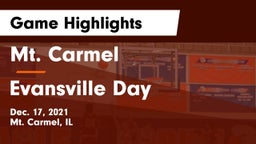 Mt. Carmel  vs Evansville Day Game Highlights - Dec. 17, 2021