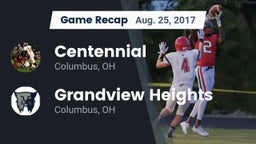 Recap: Centennial  vs. Grandview Heights  2017