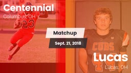 Matchup: Centennial High vs. Lucas  2018