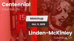 Matchup: Centennial High vs. Linden-McKinley  2019