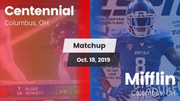 Matchup: Centennial High vs. Mifflin  2019
