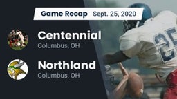 Recap: Centennial  vs. Northland  2020