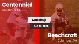 Matchup: Centennial High vs. Beechcroft  2020