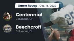 Recap: Centennial  vs. Beechcroft  2020