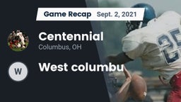 Recap: Centennial  vs. West  columbu 2021