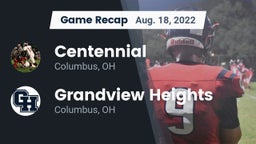 Recap: Centennial  vs. Grandview Heights  2022