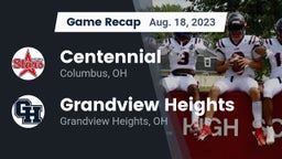 Recap: Centennial  vs. Grandview Heights  2023