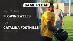 Recap: Flowing Wells  vs. Catalina Foothills  2016