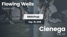 Matchup: Flowing Wells High vs. Cienega  2016