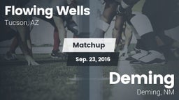 Matchup: Flowing Wells High vs. Deming  2016