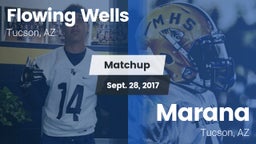 Matchup: Flowing Wells High vs. Marana  2017