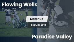Matchup: Flowing Wells High vs. Paradise Valley 2018