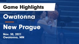 Owatonna  vs New Prague  Game Highlights - Nov. 30, 2021