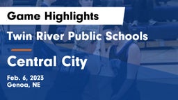 Twin River Public Schools vs Central City  Game Highlights - Feb. 6, 2023