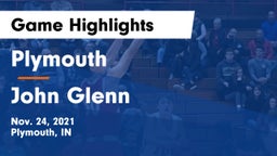 Plymouth  vs John Glenn  Game Highlights - Nov. 24, 2021