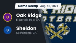 Recap: Oak Ridge  vs. Sheldon  2021
