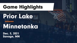 Prior Lake  vs Minnetonka  Game Highlights - Dec. 3, 2021