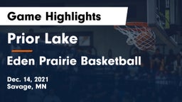 Prior Lake  vs Eden Prairie Basketball Game Highlights - Dec. 14, 2021