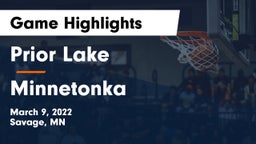 Prior Lake  vs Minnetonka  Game Highlights - March 9, 2022
