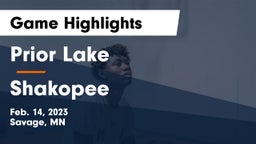 Prior Lake  vs Shakopee  Game Highlights - Feb. 14, 2023