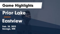 Prior Lake  vs Eastview  Game Highlights - Feb. 28, 2023