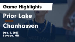 Prior Lake  vs Chanhassen  Game Highlights - Dec. 5, 2023