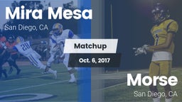Matchup: Mira Mesa High vs. Morse  2017