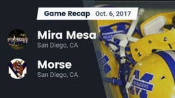 Recap: Mira Mesa  vs. Morse  2017
