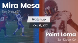 Matchup: Mira Mesa High vs. Point Loma  2017