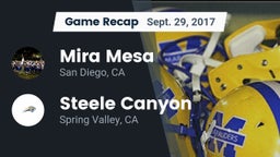 Recap: Mira Mesa  vs. Steele Canyon  2017