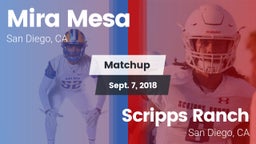 Matchup: Mira Mesa High vs. Scripps Ranch  2018