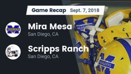 Recap: Mira Mesa  vs. Scripps Ranch  2018