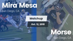 Matchup: Mira Mesa High vs. Morse  2018