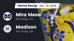 Recap: Mira Mesa  vs. Madison  2018