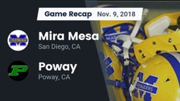 Recap: Mira Mesa  vs. Poway  2018