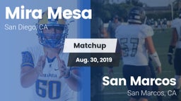Matchup: Mira Mesa High vs. San Marcos  2019