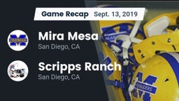 Recap: Mira Mesa  vs. Scripps Ranch  2019