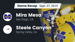 Recap: Mira Mesa  vs. Steele Canyon  2019