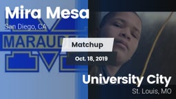 Matchup: Mira Mesa High vs. University City  2019
