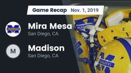 Recap: Mira Mesa  vs. Madison  2019