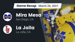Recap: Mira Mesa  vs. La Jolla  2021