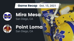 Recap: Mira Mesa  vs. Point Loma  2021