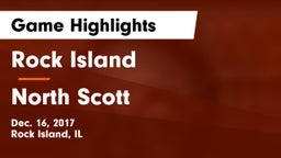 Rock Island  vs North Scott  Game Highlights - Dec. 16, 2017