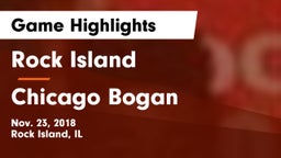 Rock Island  vs Chicago Bogan Game Highlights - Nov. 23, 2018