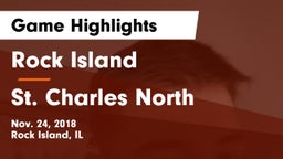 Rock Island  vs St. Charles North  Game Highlights - Nov. 24, 2018